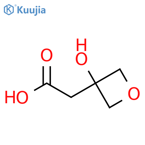 2-(3-hydroxyoxetan-3-yl)acetic acid structure