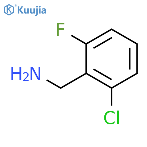 1-(2-chloro-6-fluorophenyl)methanamine structure