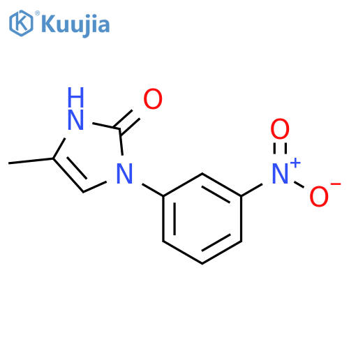 4-methyl-1-(3-nitrophenyl)-2,3-dihydro-1H-imidazol-2-one structure