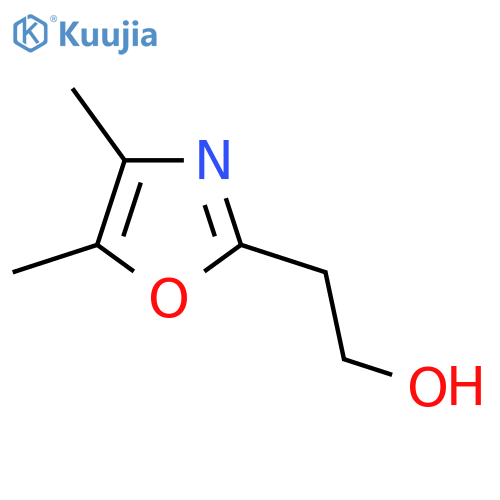 2-(dimethyl-1,3-oxazol-2-yl)ethan-1-ol structure