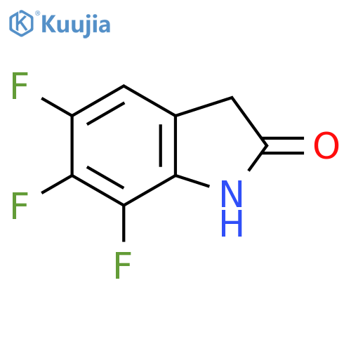 5,6,7-Trifluoroindolin-2-one structure