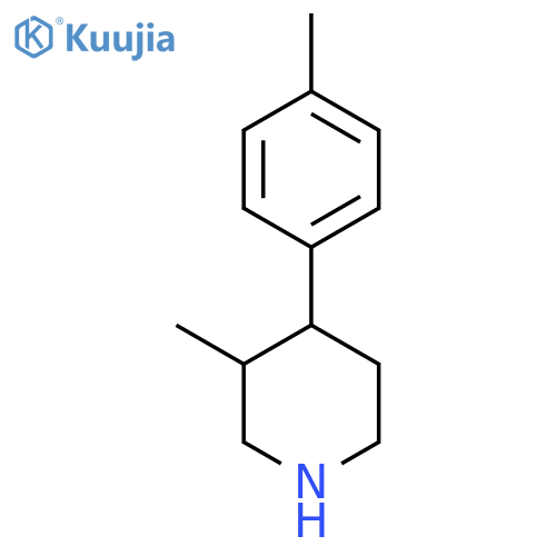 3-Methyl-4-(4-methylphenyl)piperidine structure