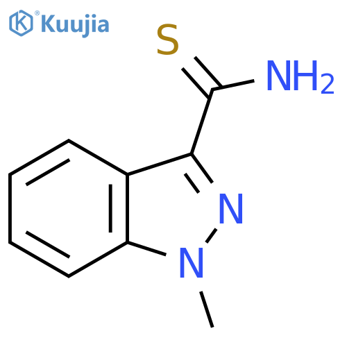 1-methyl-1H-indazole-3-carbothioamide structure