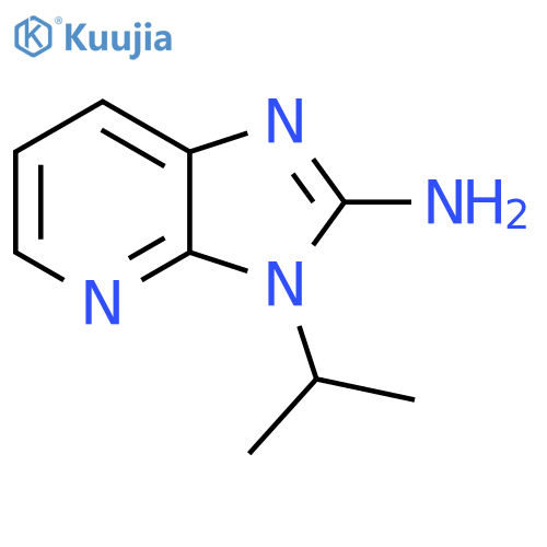 3H-Imidazo[4,5-b]pyridin-2-amine, 3-(1-methylethyl)- structure