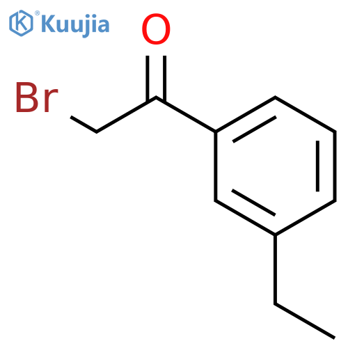 2-bromo-1-(3-ethylphenyl)Ethanone structure