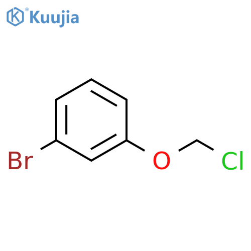 Benzene, 1-bromo-3-(chloromethoxy)- structure
