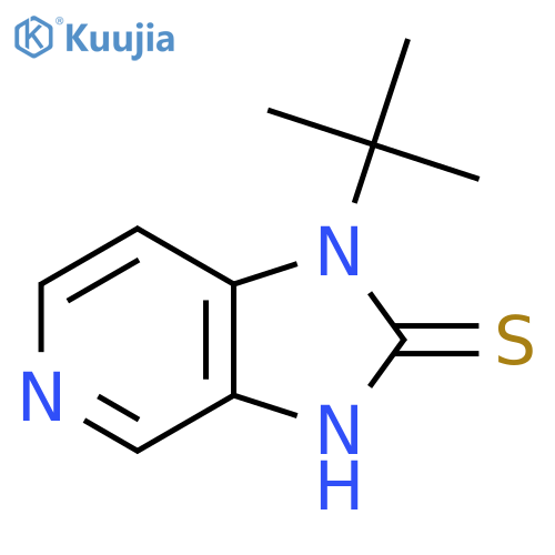 1-tert-Butyl-1H-imidazo[4,5-c]pyridine-2-thiol structure