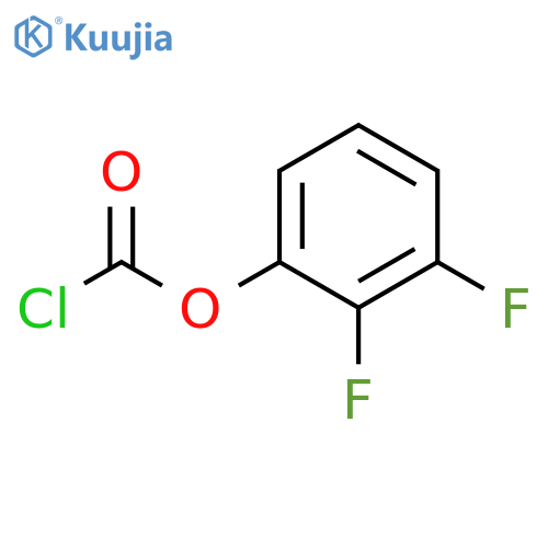 2,3-Difluorophenyl chloroformate structure