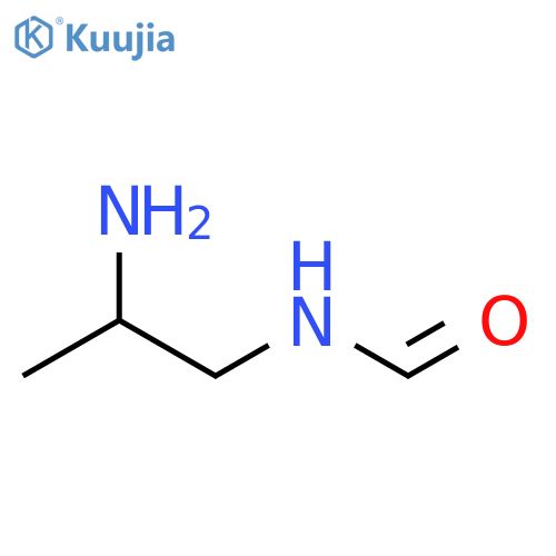 Formamide, N-(2-aminopropyl)- structure
