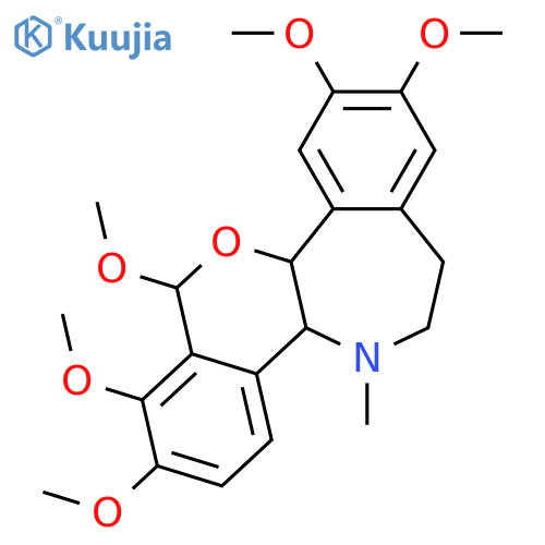 [2]Benzopyrano[3,4-a][3]benzazepine,4b,5,6,7,11b,13-hexahydro-1,2,9,10,13-pentamethoxy-5-methyl-, (4bR,11bS,13R)-(9CI) structure