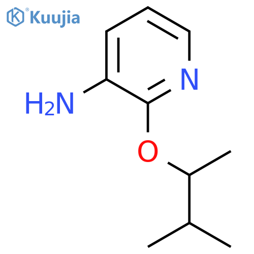 2-(3-methylbutan-2-yl)oxypyridin-3-amine structure