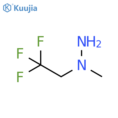 1-Methyl-1-(2,2,2-trifluoroethyl)hydrazine structure