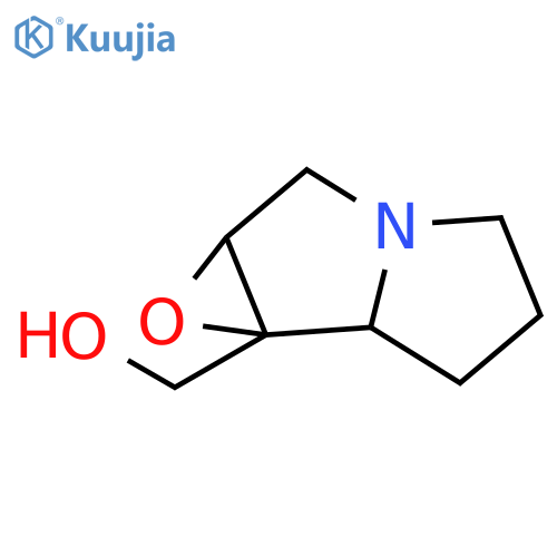 (1,2-epoxy-hexahydro-pyrrolizin-1-yl)-methanol structure