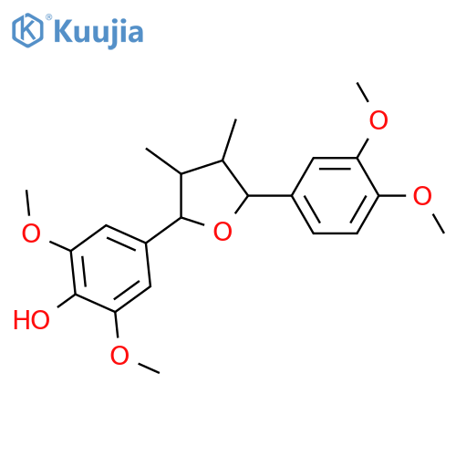 7,7'-Epoxy-8,8'-lignan-3,3',4,4',5-pentol; (7R,7'S,8R,8'S)-form, 3,3',4',5-Tetra-Me ether structure