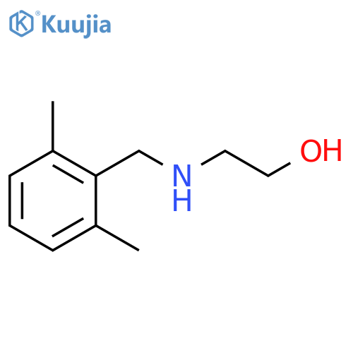 2-{(2,6-dimethylphenyl)methylamino}ethan-1-ol structure