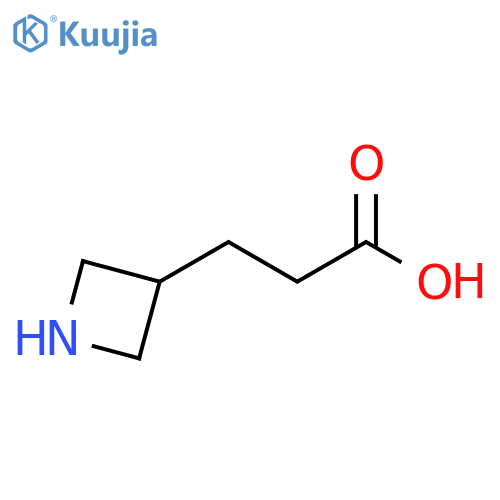 3-(azetidin-3-yl)propanoic acid structure