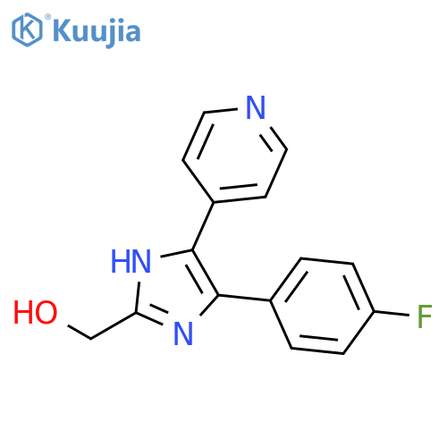 1H-Imidazole-2-methanol, 4-(4-fluorophenyl)-5-(4-pyridinyl)- structure