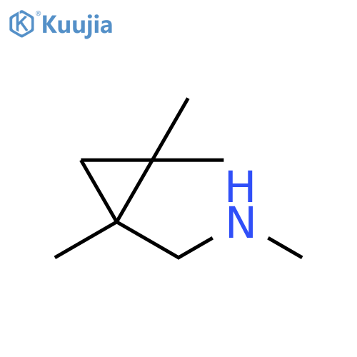 methyl(1,2,2-trimethylcyclopropyl)methylamine structure