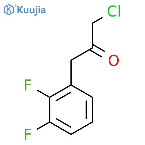 1-Chloro-3-(2,3-difluorophenyl)propan-2-one structure
