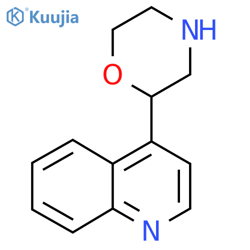 4-(morpholin-2-yl)quinoline structure