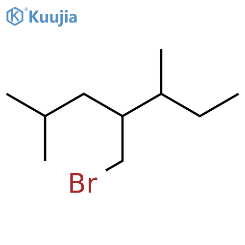 4-(Bromomethyl)-2,5-dimethylheptane structure