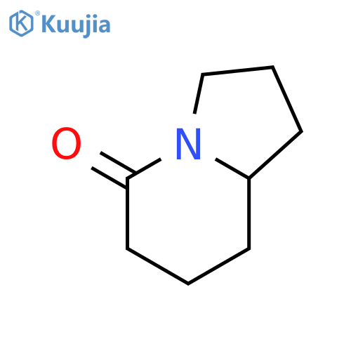 (8aS)-2,3,6,7,8,8a-hexahydro-1H-indolizin-5-one structure