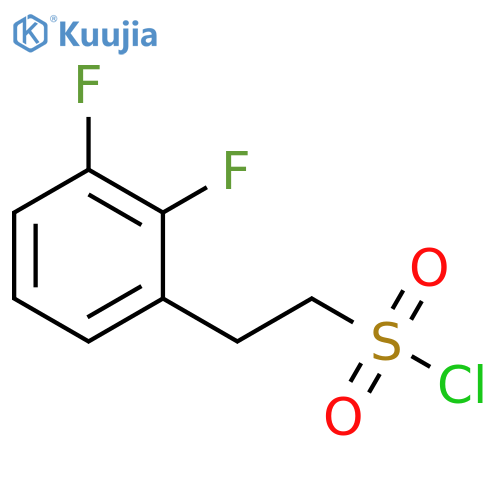 2-(2,3-difluorophenyl)ethane-1-sulfonyl chloride structure