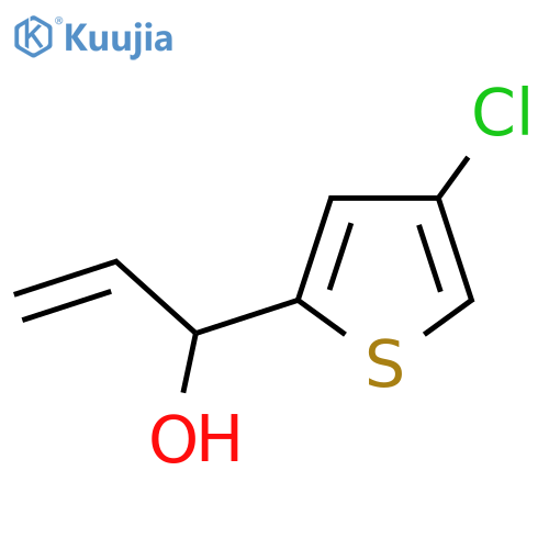1-(4-chlorothiophen-2-yl)prop-2-en-1-ol structure