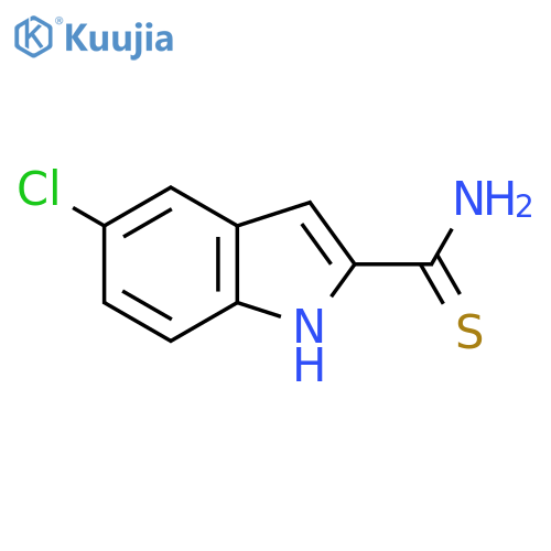 5-chloro-1H-indole-2-carbothioamide structure