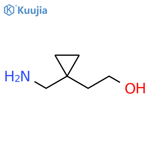 2-[1-(aminomethyl)cyclopropyl]ethanol structure
