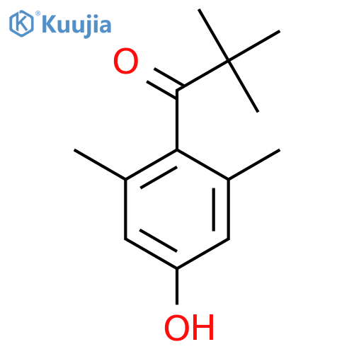 1-(4-Hydroxy-2,6-dimethylphenyl)-2,2-dimethylpropan-1-one structure