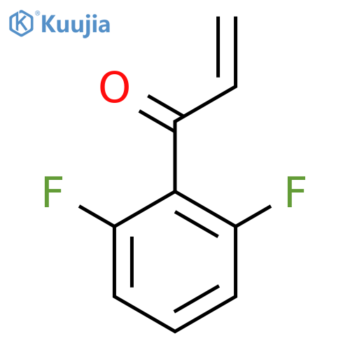 1-(2,6-difluorophenyl)prop-2-en-1-one structure