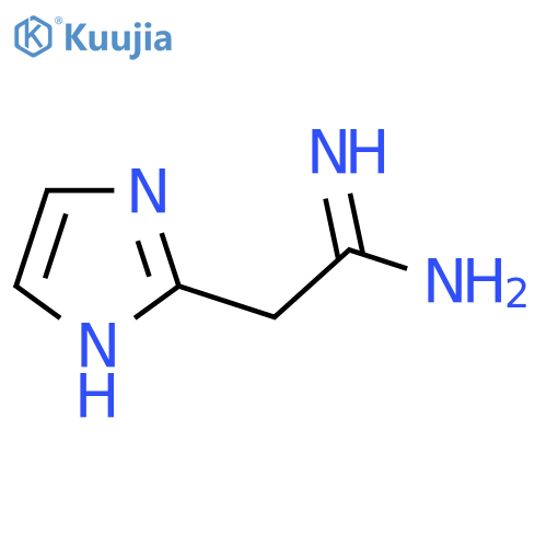 2-(1H-imidazol-2-yl)ethanimidamide structure