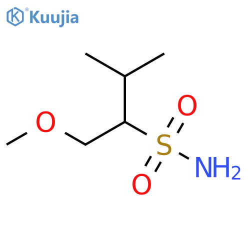 2-Butanesulfonamide, 1-methoxy-3-methyl- structure
