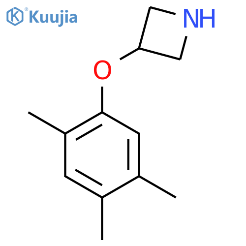 3-(2,4,5-trimethylphenoxy)azetidine structure
