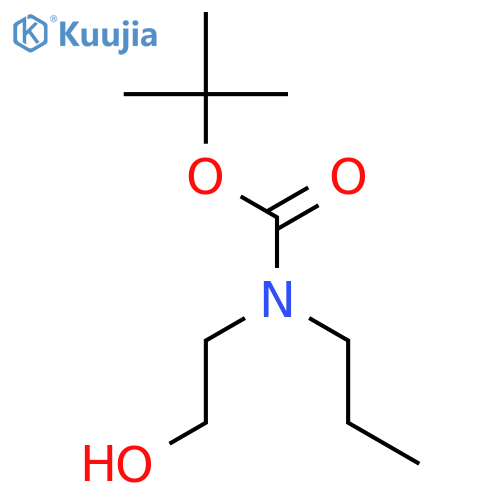 (2-Hydroxy-ethyl)-propyl-carbamic acid tert-butyl ester structure