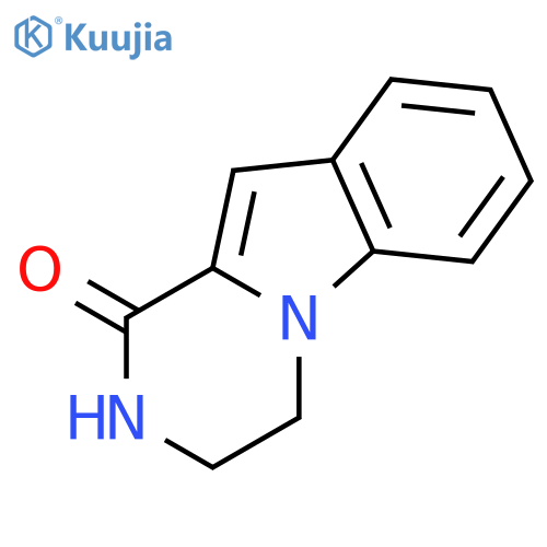3,4-Dihydro-2H-pyrazino1,2-aindol-1-one structure