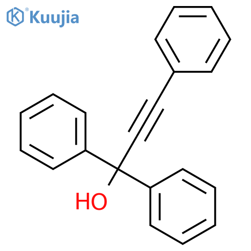 1,1,3-Triphenylpropargyl alcohol structure