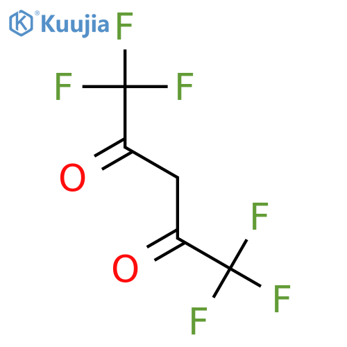 Hexafluoroacetylacetone structure