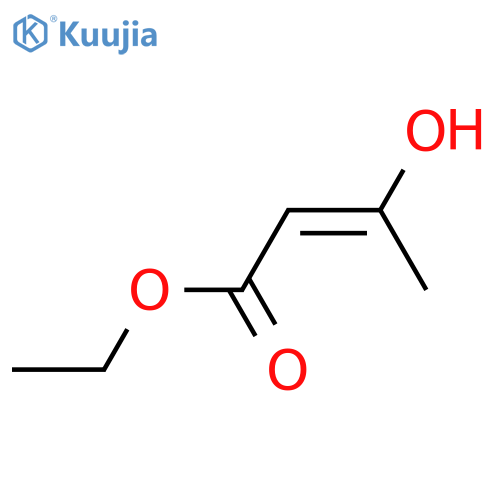 2-Butenoic acid, 3-hydroxy-, ethyl ester structure