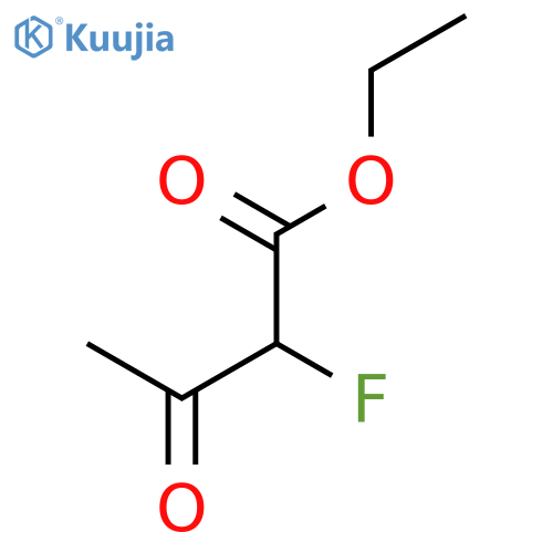 Ethyl 2-fluoroacetoacetate structure