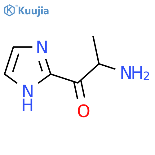 2-amino-1-(1H-imidazol-2-yl)propan-1-one structure