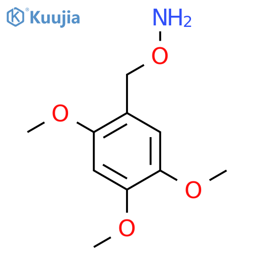 O-(2,4,5-trimethoxyphenyl)methylhydroxylamine structure