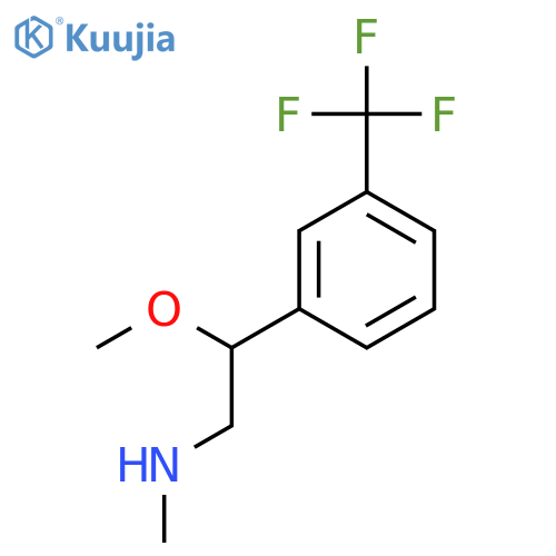 Benzeneethanamine, b-methoxy-N-methyl-3-(trifluoromethyl)- structure