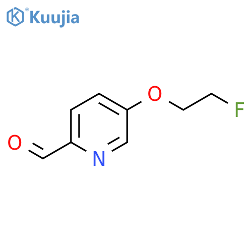 5-(2-Fluoroethoxy)pyridine-2-carbaldehyde structure