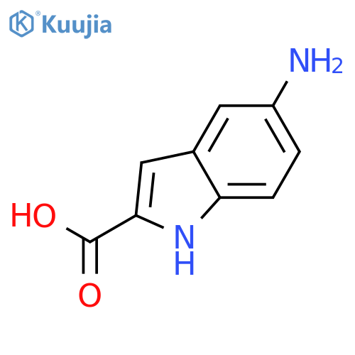5-Amino-1H-indole-2-carboxylic acid structure