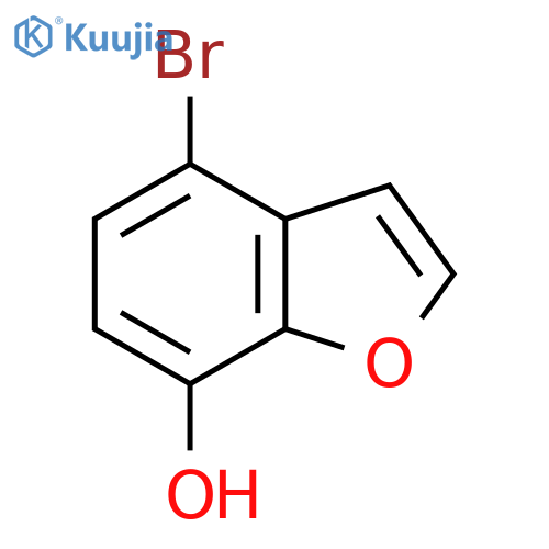 4-Bromobenzofuran-7-ol structure