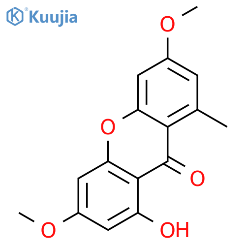 9H-Xanthen-9-one,1-hydroxy-3,6-dimethoxy-8-methyl- structure