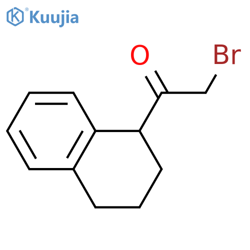 2-bromo-1-(1,2,3,4-tetrahydronaphthalen-1-yl)ethan-1-one structure