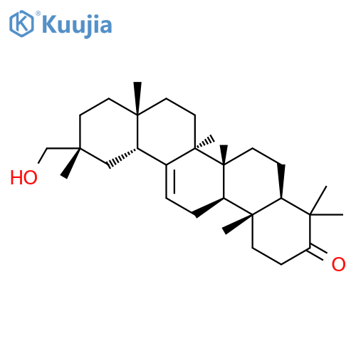 Olean-12-en-3-one,29-hydroxy-, (20a)-(9CI) structure